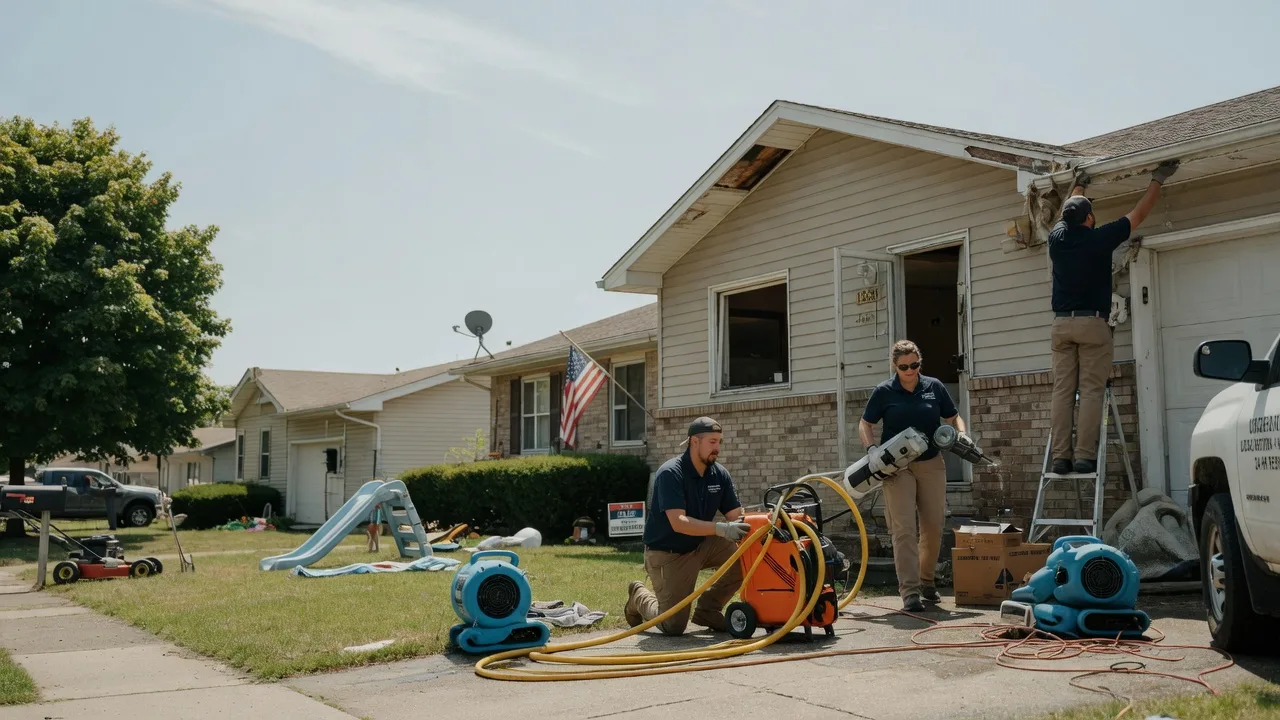 Water Damage Restoration in Burneyville, OK near me